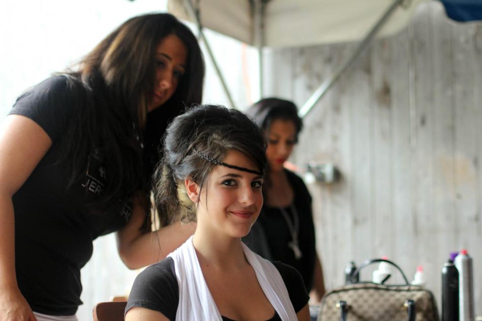 Jersey Shore Fashion Show behind the scenes